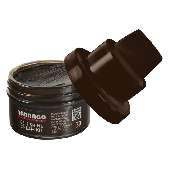 Önfényezős Cipőkrém 50 ml középbarna